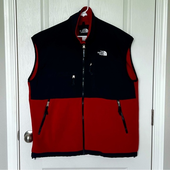 The North Face Men’s Denali Vintage Red Fleece Full Zipper Size XL - Picture 1 of 8